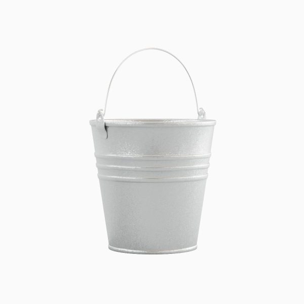 Iron Powder Coated Steel Bucket