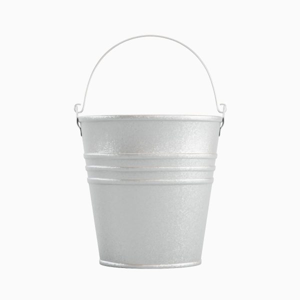 Iron Powder Coated Steel Bucket