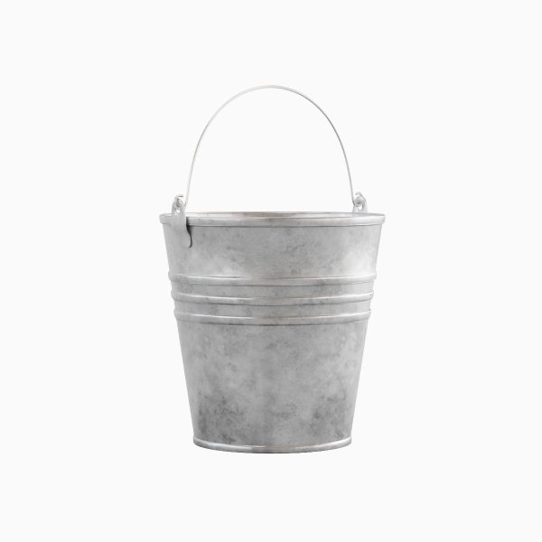Iron Raw Damaged Steel Bucket