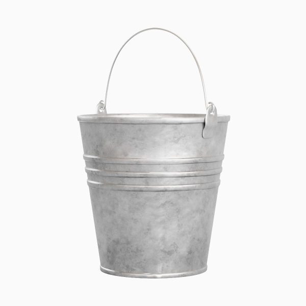 Iron Raw Damaged Steel Bucket