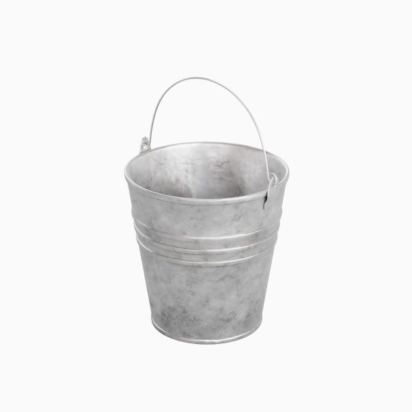 Iron Raw Damaged Steel Bucket