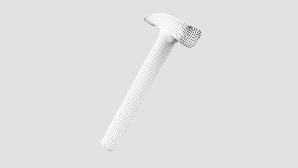 Iron Rust Hammer Tool Scan