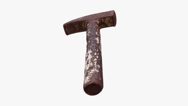 Iron Rust Hammer Tool Scan
