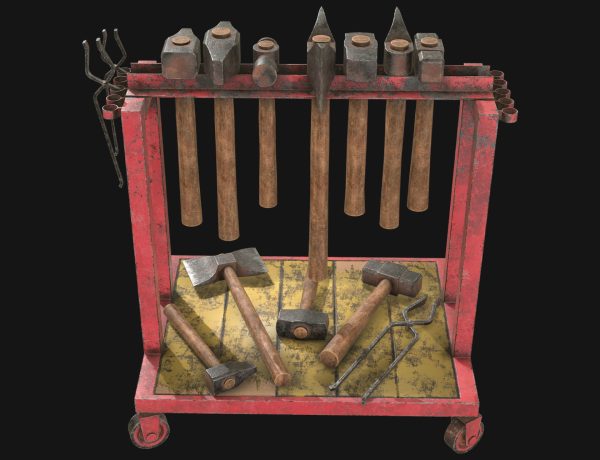 Ironwork Tools Rack 2
