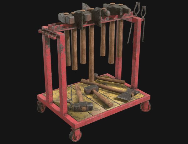 Ironwork Tools Rack 2