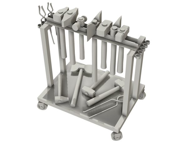 Ironwork Tools Rack 2