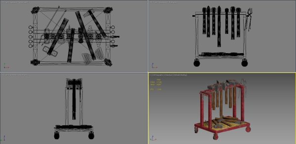 Ironwork Tools Rack 2