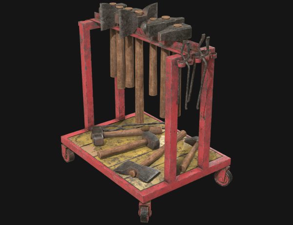 Ironwork Tools Rack 2