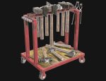 Ironwork Tools Rack 2
