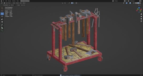 Ironwork Tools Rack 2
