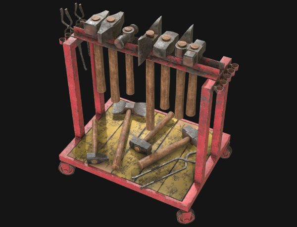 Ironwork Tools Rack 2