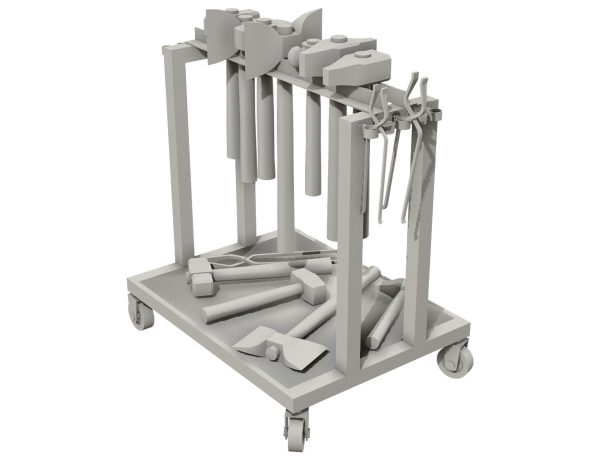 Ironwork Tools Rack 2
