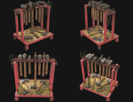 Ironwork Tools Rack Set 1