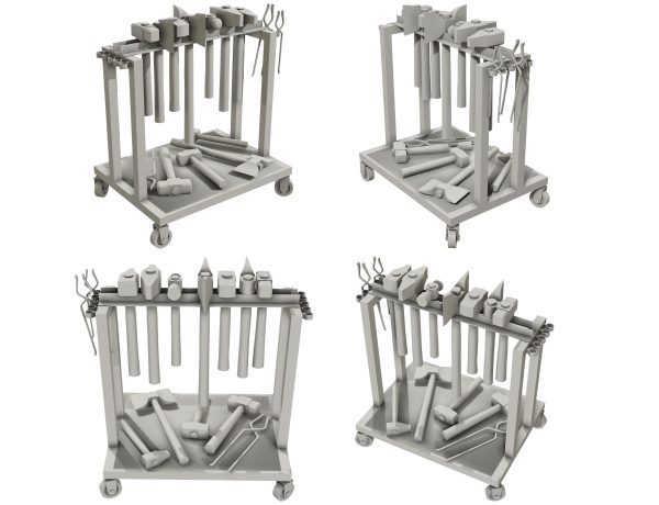 Ironwork Tools Rack Set 1