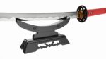 Japanese sword Katana on a small stand