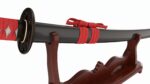 Japanese sword Katana on a stand