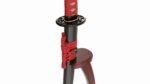 Japanese sword Katana on a vertical stand
