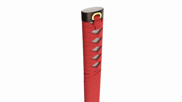 Japanese sword Katana on a vertical stand