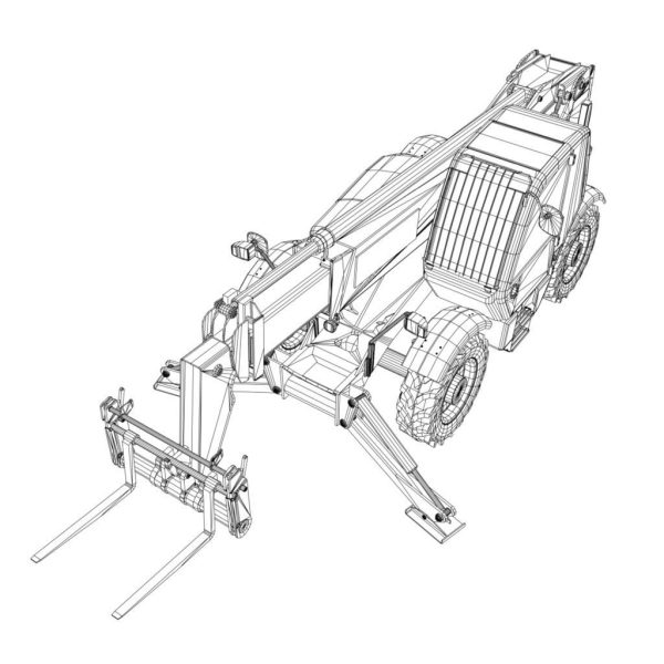 JCB Construction Telehandler