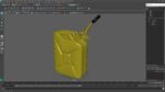Jerry Fuel Can with Flexible Spout Yellow