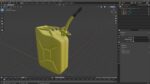 Jerry Fuel Can with Flexible Spout Yellow