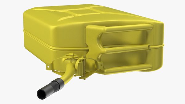 Jerry Fuel Can with Flexible Spout Yellow