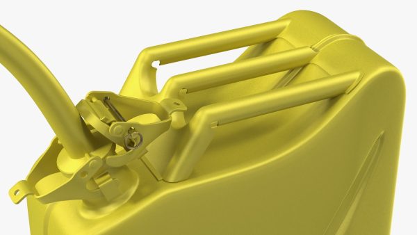 Jerry Fuel Can with Flexible Spout Yellow