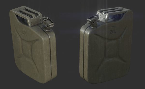 Jerrycan gas can
