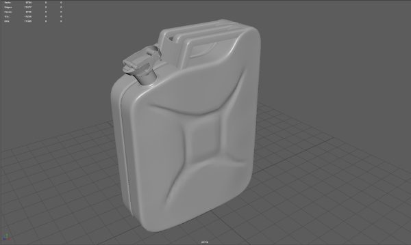 Jerrycan gas can