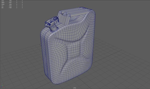 Jerrycan gas can
