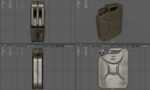 Jerrycan gas can