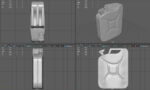 Jerrycan gas can