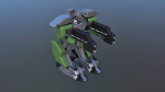 Jetpack Battle Robot