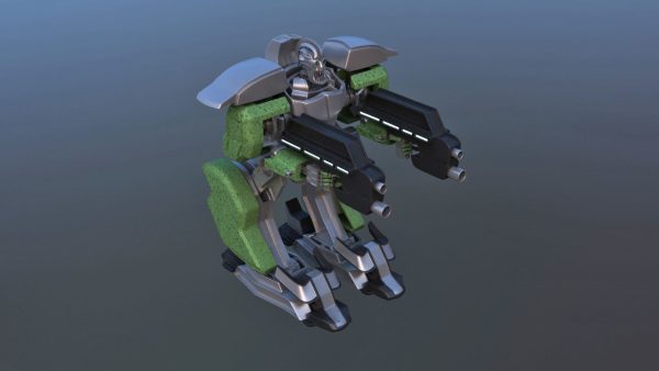 Jetpack Battle Robot