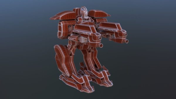 Jetpack Battle Robot