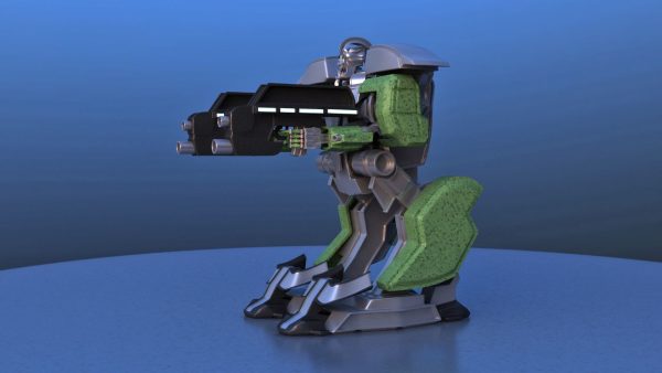Jetpack Battle Robot
