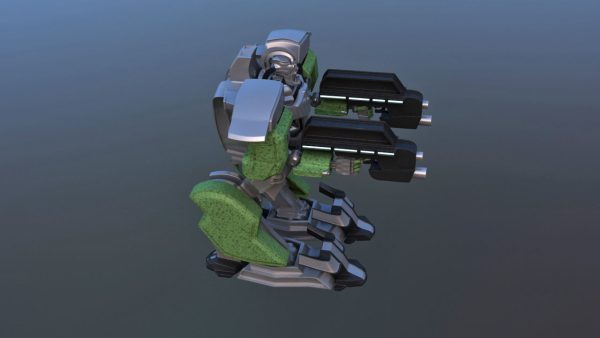 Jetpack Battle Robot