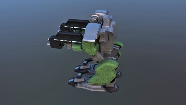 Jetpack Battle Robot