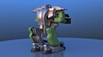 Jetpack Battle Robot
