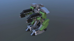 Jetpack Battle Robot