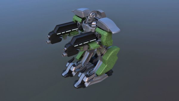Jetpack Battle Robot