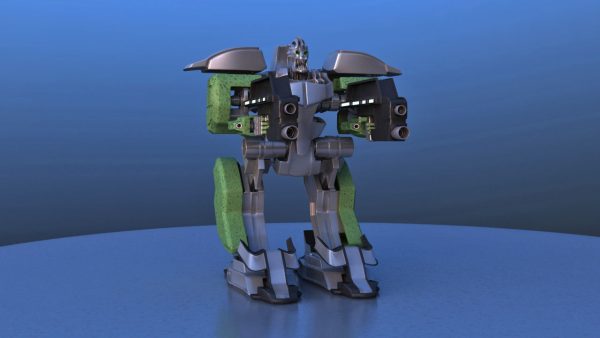 Jetpack Battle Robot