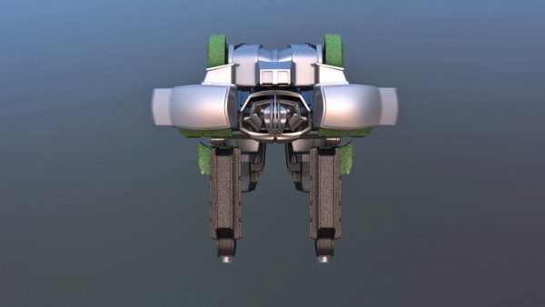 Jetpack Battle Robot
