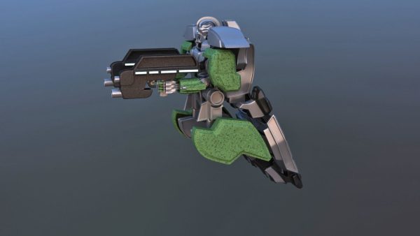 Jetpack Battle Robot
