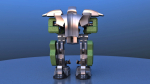 Jetpack Battle Robot