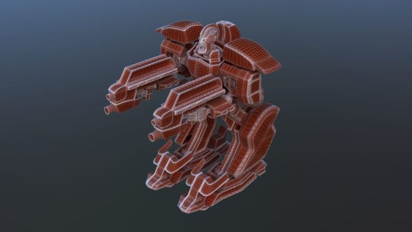 Jetpack Battle Robot