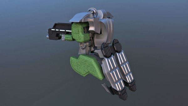 Jetpack Battle Robot