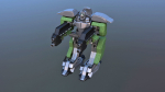 Jetpack Battle Robot