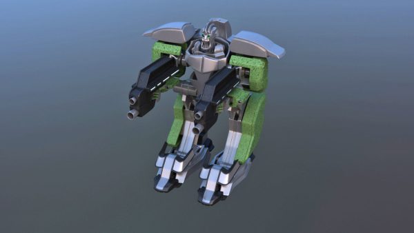Jetpack Battle Robot