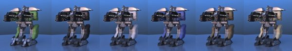Jetpack Battle Robot